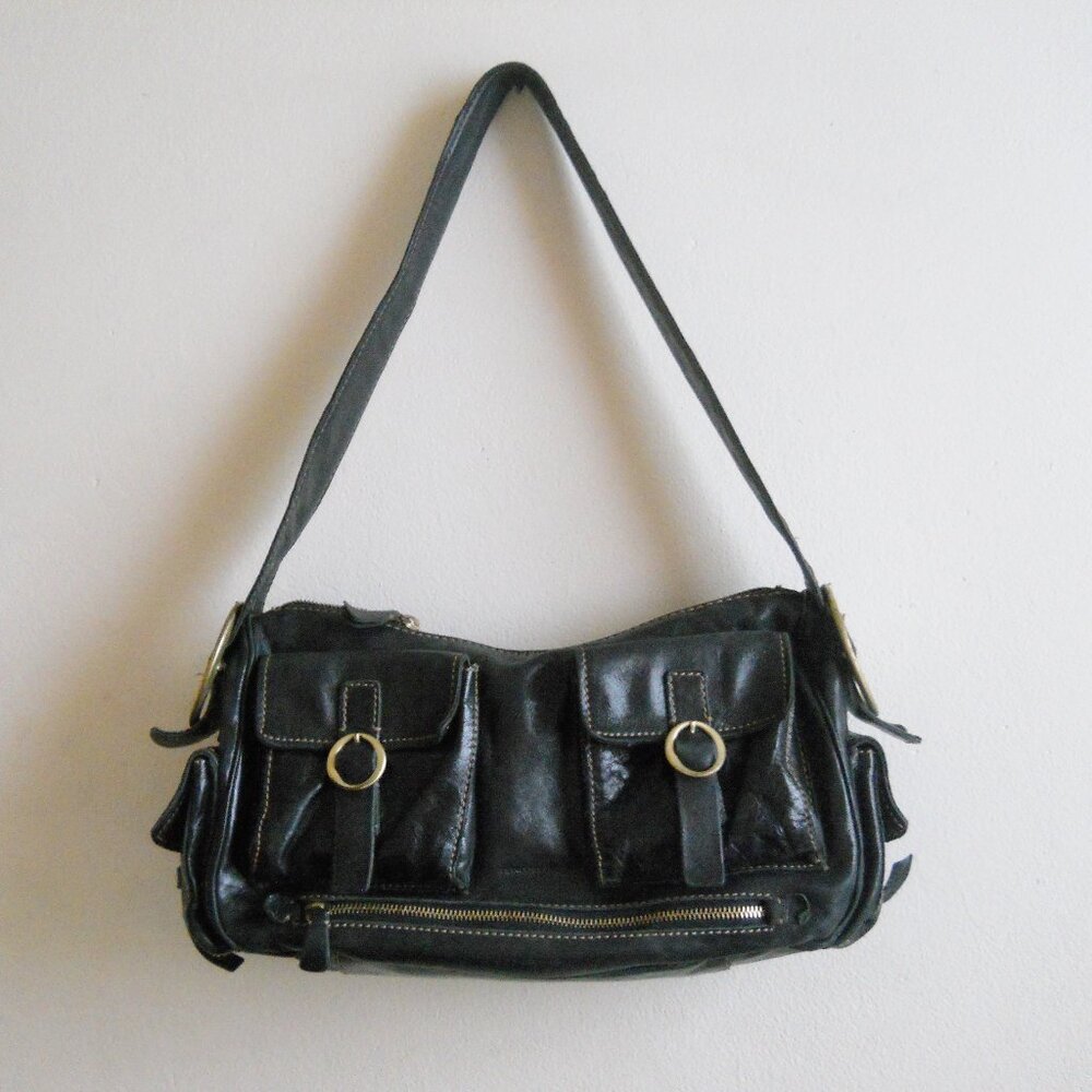 Francesco Biasia Black Satchel